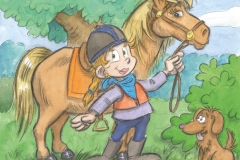 AOL Kalender MaedchenmitPferd2017